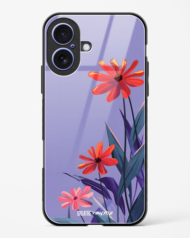 Lavender Bloom [BREATHE] Glass Case Phone Cover (Apple)