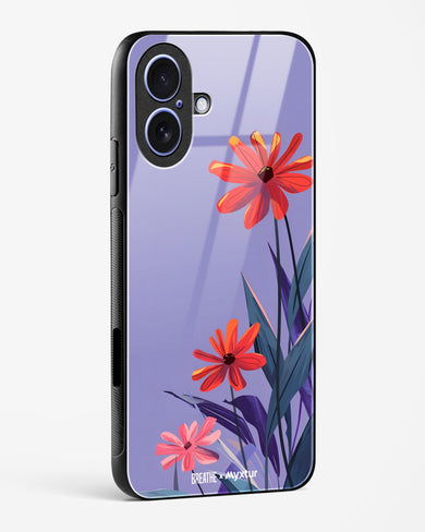 Lavender Bloom [BREATHE] Glass Case Phone Cover (Apple)