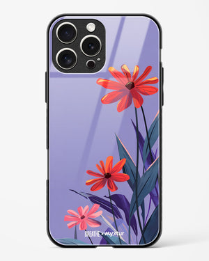 Lavender Bloom [BREATHE] Glass Case Phone Cover (Apple)