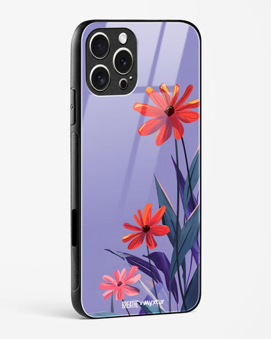 Lavender Bloom [BREATHE] Glass Case Phone Cover (Apple)