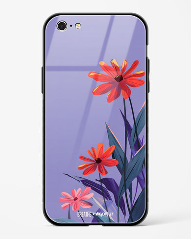 Lavender Bloom [BREATHE] Glass Case Phone Cover (Apple)