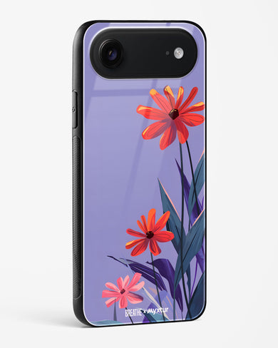Lavender Bloom [BREATHE] Glass Case Phone Cover (Apple)
