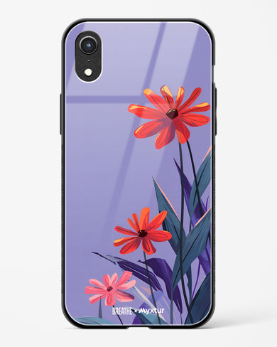 Lavender Bloom [BREATHE] Glass Case Phone Cover (Apple)