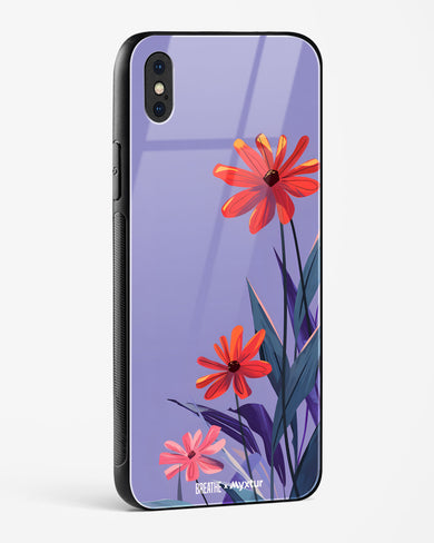 Lavender Bloom [BREATHE] Glass Case Phone Cover (Apple)