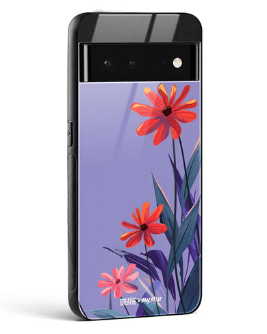 Lavender Bloom [BREATHE] Glass Case Phone Cover (Google)