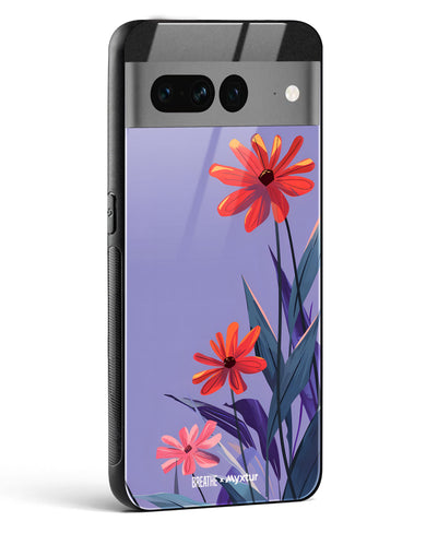 Lavender Bloom [BREATHE] Glass Case Phone Cover (Google)