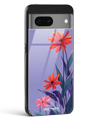 Lavender Bloom [BREATHE] Glass Case Phone Cover (Google)