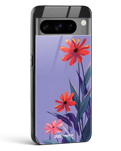 Lavender Bloom [BREATHE] Glass Case Phone Cover (Google)