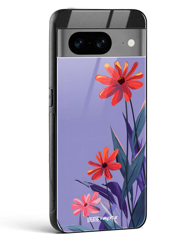 Lavender Bloom [BREATHE] Glass Case Phone Cover (Google)