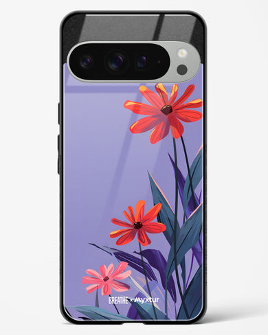 Lavender Bloom [BREATHE] Glass Case Phone Cover (Google)