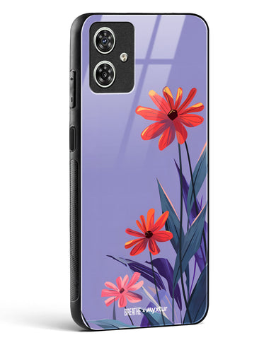 Lavender Bloom [BREATHE] Glass Case Phone Cover (Motorola)
