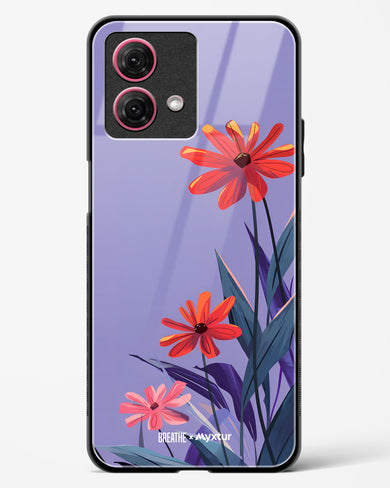 Lavender Bloom [BREATHE] Glass Case Phone Cover (Motorola)