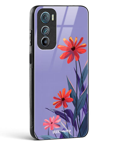 Lavender Bloom [BREATHE] Glass Case Phone Cover (Motorola)