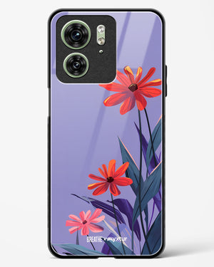 Lavender Bloom [BREATHE] Glass Case Phone Cover (Motorola)