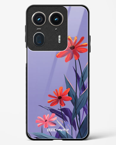 Lavender Bloom [BREATHE] Glass Case Phone Cover (Motorola)