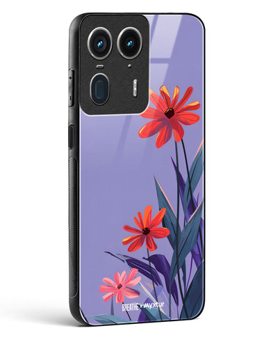 Lavender Bloom [BREATHE] Glass Case Phone Cover (Motorola)