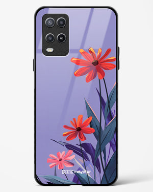 Lavender Bloom [BREATHE] Glass Case Phone Cover (Oppo)