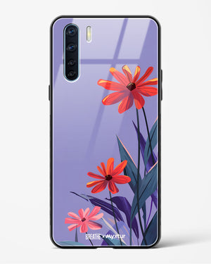 Lavender Bloom [BREATHE] Glass Case Phone Cover (Oppo)