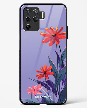 Lavender Bloom [BREATHE] Glass Case Phone Cover (Oppo)