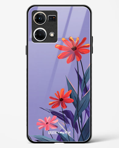 Lavender Bloom [BREATHE] Glass Case Phone Cover (Oppo)