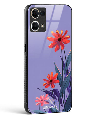 Lavender Bloom [BREATHE] Glass Case Phone Cover (Oppo)