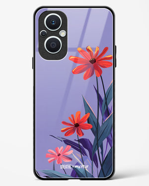 Lavender Bloom [BREATHE] Glass Case Phone Cover (Oppo)