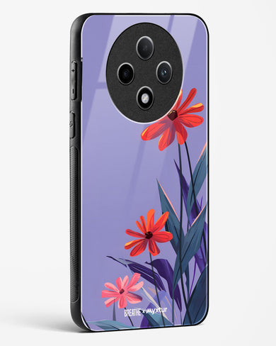 Lavender Bloom [BREATHE] Glass Case Phone Cover (Oppo)