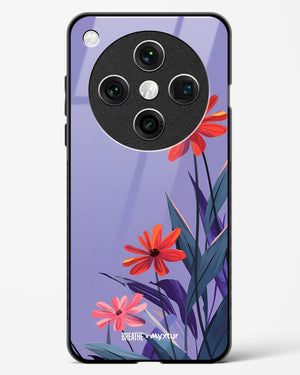 Lavender Bloom [BREATHE] Glass Case Phone Cover (Oppo)