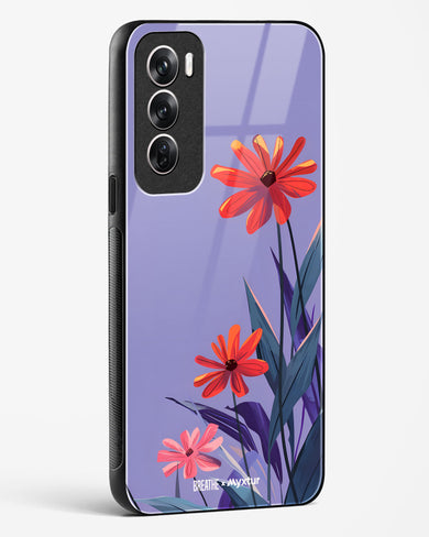 Lavender Bloom [BREATHE] Glass Case Phone Cover (Oppo)