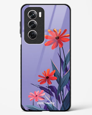 Lavender Bloom [BREATHE] Glass Case Phone Cover (Oppo)