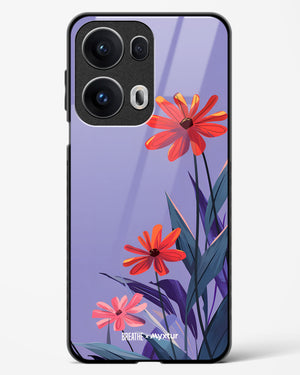 Lavender Bloom [BREATHE] Glass Case Phone Cover (Oppo)