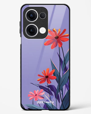 Lavender Bloom [BREATHE] Glass Case Phone Cover (Oppo)