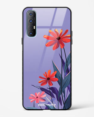 Lavender Bloom [BREATHE] Glass Case Phone Cover (Oppo)