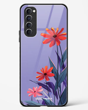 Lavender Bloom [BREATHE] Glass Case Phone Cover (Oppo)