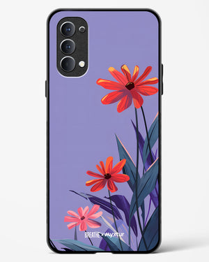 Lavender Bloom [BREATHE] Glass Case Phone Cover (Oppo)