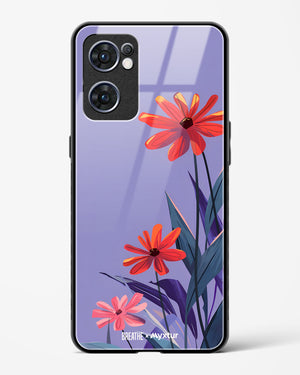 Lavender Bloom [BREATHE] Glass Case Phone Cover (Oppo)