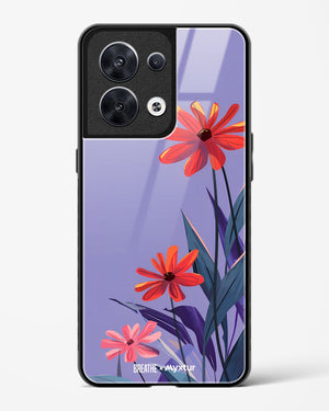 Lavender Bloom [BREATHE] Glass Case Phone Cover (Oppo)