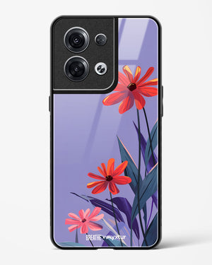 Lavender Bloom [BREATHE] Glass Case Phone Cover (Oppo)