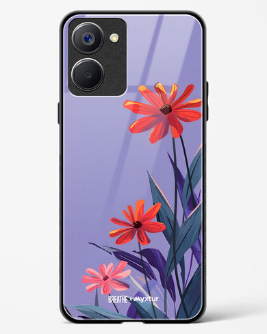 Lavender Bloom [BREATHE] Glass Case Phone Cover (Realme)