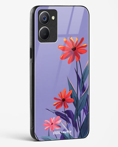 Lavender Bloom [BREATHE] Glass Case Phone Cover (Realme)