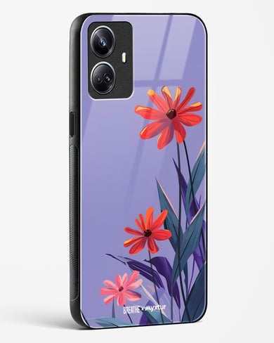 Lavender Bloom [BREATHE] Glass Case Phone Cover (Realme)