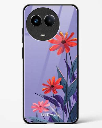 Lavender Bloom [BREATHE] Glass Case Phone Cover (Realme)