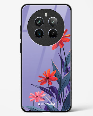 Lavender Bloom [BREATHE] Glass Case Phone Cover (Realme)