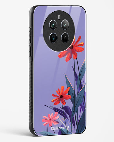 Lavender Bloom [BREATHE] Glass Case Phone Cover (Realme)