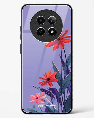 Lavender Bloom [BREATHE] Glass Case Phone Cover (Realme)