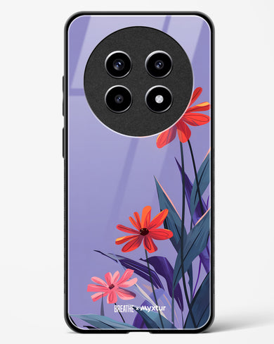 Lavender Bloom [BREATHE] Glass Case Phone Cover (Realme)