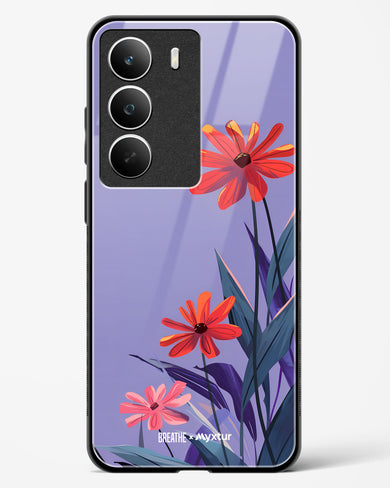Lavender Bloom [BREATHE] Glass Case Phone Cover (Realme)