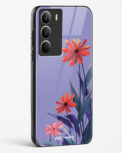 Lavender Bloom [BREATHE] Glass Case Phone Cover (Realme)