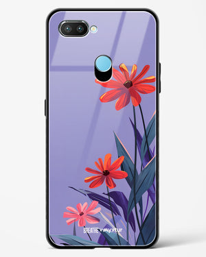 Lavender Bloom [BREATHE] Glass Case Phone Cover (Realme)