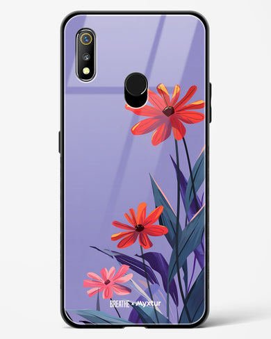 Lavender Bloom [BREATHE] Glass Case Phone Cover (Realme)